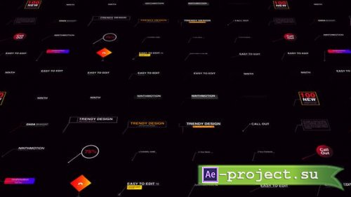 Videohive - Call Out Title Pack - 32205294 - Project for After Effects
