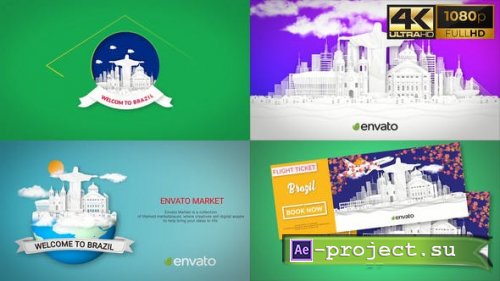 Videohive - Brazil City Opener - 32182477 - Project for After Effects