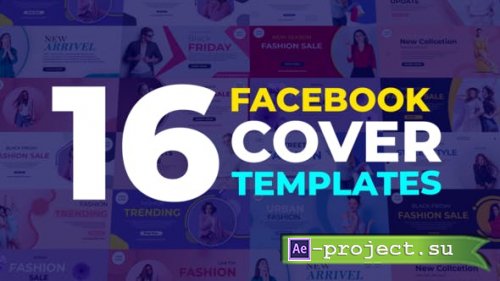 Videohive - Fashion Facebook Cover Pack - 32209874 - Project for After Effects