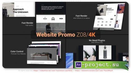Videohive - Website Promo Z08 - 32229525 - Project for After Effects