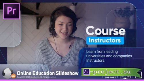 Videohive - Online Education Course Promo - 32047167 - Premiere Pro & After Effects Project