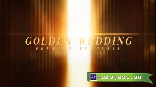 Videohive - Golden Wedding - 32239227 - Project for After Effects