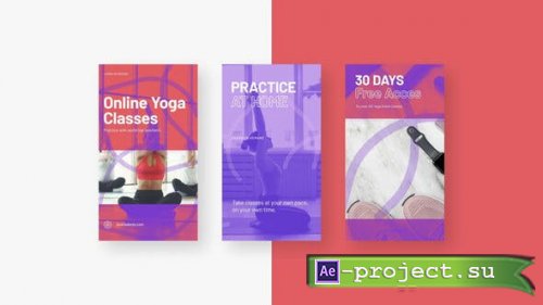 Videohive - Online Yoga Instagram Promo - 32239101 - Project for After Effects