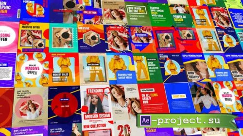 Videohive - Pop Social Posts - 32241653 - Project for After Effects