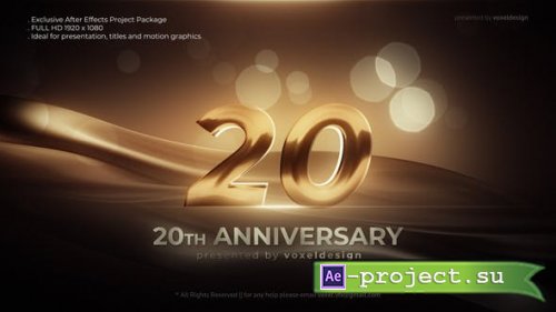 Videohive - Anniversary Opener - 32029920 - Project for After Effects