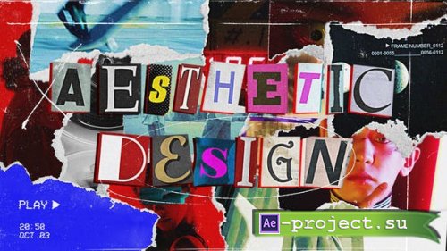 Videohive - Aesthetics Collage - 30443277 - Project for After Effects