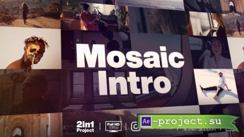 Videohive - Mosaic Intro - 31496131 - Project for After Effects