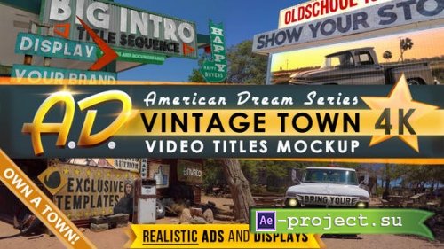 Videohive - Vintage Town Titles Intro | AD - 31902618 - Project for After Effects