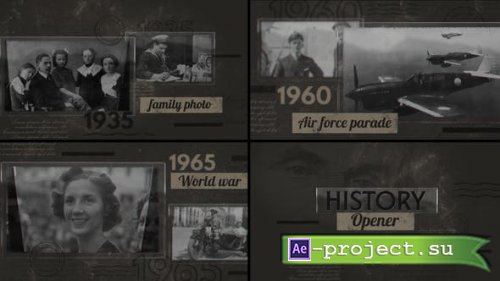 Videohive - History Opener - 32137948 - Project for After Effects