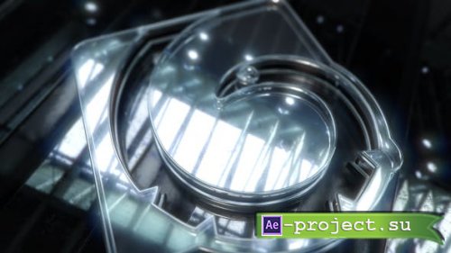 Videohive - Glass Text and Logo Reveal - 13743661 - Project for After Effects