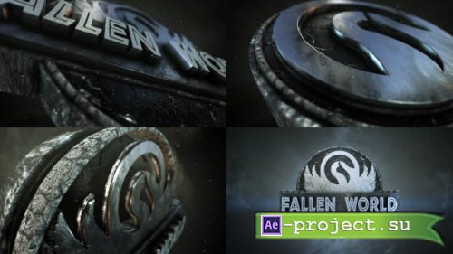 Videohive - Powerful Stone Logo - 20845896 - Project for After Effects