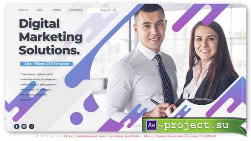 Videohive - Digital Marketing Solutions - 32277485 - Project for After Effects