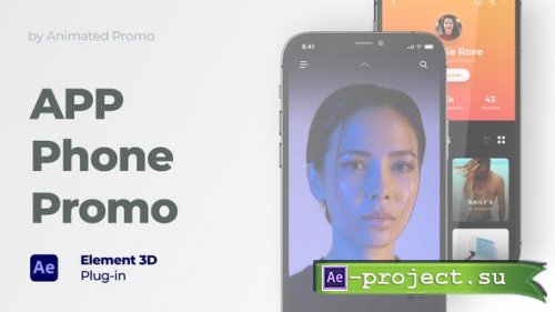 Videohive - Phone - App Presentation - Mobile App Promo - 32119276 - Project for After Effects