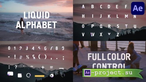 Videohive - Liquid Alphabet | After Effects - 32271418 - Project for After Effects