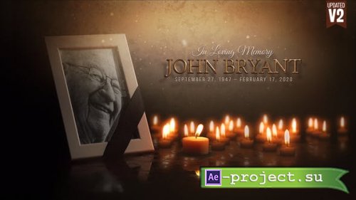 Videohive - Funeral Memorial Card - 26645454 - Project for After Effects
