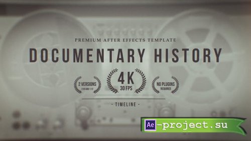 Videohive - Documentary History Timeline - 25332527 - Project for After Effects