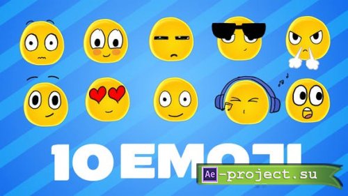 Videohive - Emoji - 32352236 - Project for After Effects