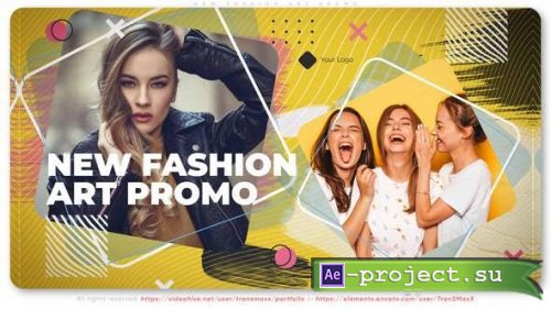 Videohive - New Fashion Art Promo - 32346009 - Project for After Effects