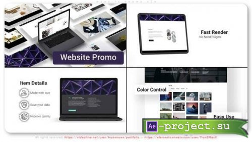 Videohive - Website Promo Z09 - 32346248 - Project for After Effects