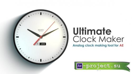 Videohive - Ultimate Clock Maker - 23331690 - Project for After Effects