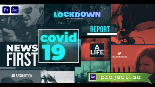Videohive - Coronavirus Covid-19 - News Trailer - 32334802 - Premiere Pro & After Effects