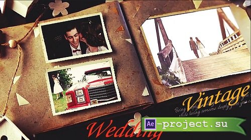 Vintage Wedding Memories 62 - Project for After Effects