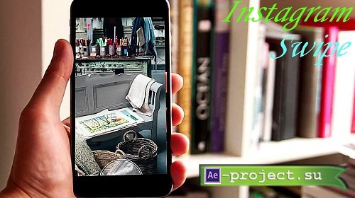 Elegantly Animated Instagram Swipe Up Stories - After Effects Templates