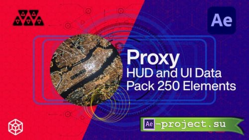 Videohive Proxy - HUD and UI Data Pack - 30831965 - Project for After Effects