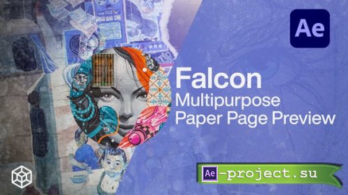 Videohive - Falcon - Multipurpose Paper Page Preview - 31859789 - Project for After Effects