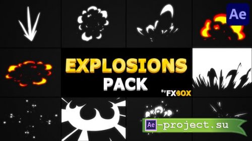 Videohive - Explosions Pack | After Effects - 32368428 - Project & Script for After Effects