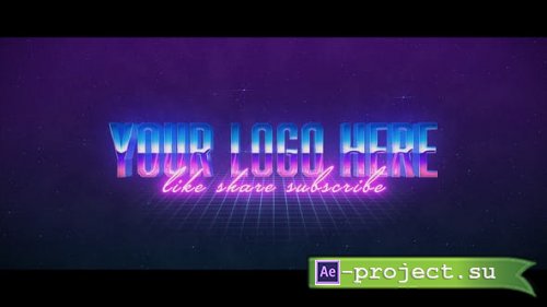 Videohive - Like Share Subscribe 80's Generator - 32417286 - Project for After Effects