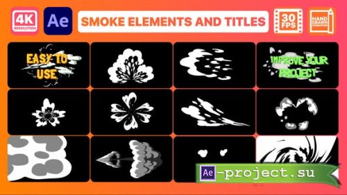 Videohive - Smoke Pack and Titles | After Effects - 32377484 - Project & Script for After Effects