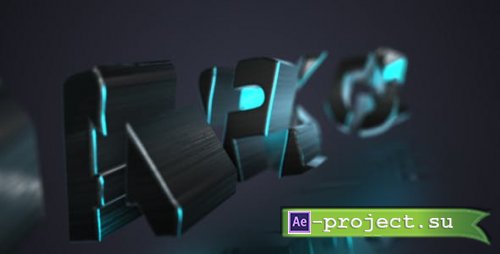 Videohive - Dark Ice Text Logo Opener - 18622296 - Project for After Effects