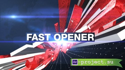 Videohive - Element 3D Fast Opener - 22599421 - Project for After Effects