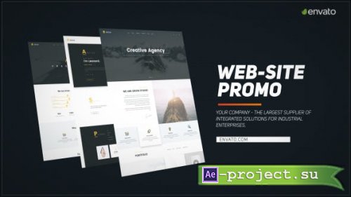 Videohive - Web-Site Promo - 19423716 - Project for After Effects