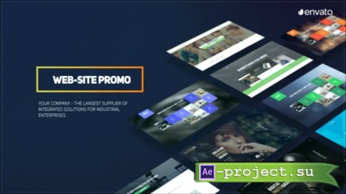Videohive - Web-Site Presentation - 19698006 - Project for After Effects