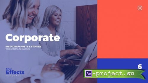 Videohive - Corporate Instagram Post & Story B73 - 32384693 - Project for After Effects