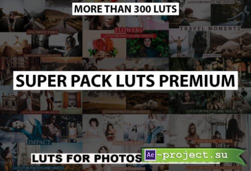MORE THAN 300 LUTs for Photos and Videos 10660090