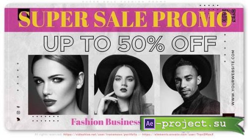 Videohive - Super Sale Fashion Promo - 32462295 - Project for After Effects