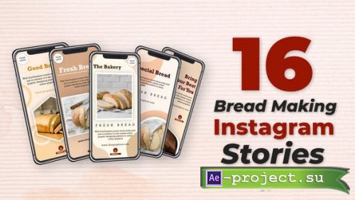 Videohive - Bread Making Instagram Stories - 32404096 - Project for After Effects
