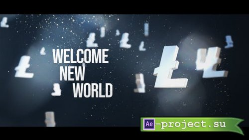 Videohive - Litecoin Titles - 32483211 - Project for After Effects