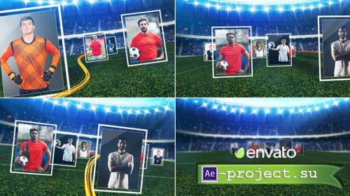 Videohive - Soccer Sport Intro - 24749671 - Project for After Effects