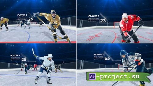 Videohive - Hockey Player - 25639258 - Project for After Effects