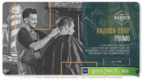 Videohive - Barber Shop XO - 32462544 - Project for After Effects