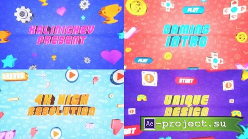 Videohive - Gaming 8 Bit Intro / Titles - 32488864 - Project for After Effects