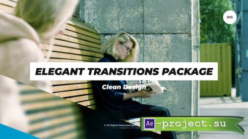 Videohive - Elegant Transitions Package - 32495584 - Project for After Effects