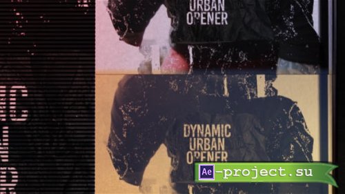 Videohive - Urban Grunge Opener - 32430705 - Project for After Effects