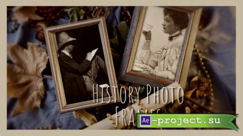 Videohive - History Photo Frames Cinematic Opener - 32443680 - Project for DaVinci Resolve