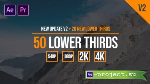 Videohive - Lower Thirds - 15729643 - Premiere Pro & After Effects Templates