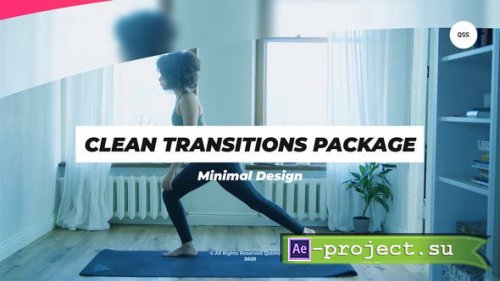 Videohive - Clean Transitions Package - 32511863 - Project for After Effects